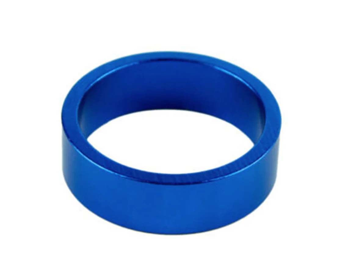 1 inch Black Aluminum Threadless Headset Spacer Spacers 10mm - Image 4