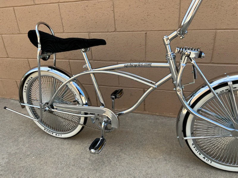 20" Lowrider Chrome Complete Bike - Image 4