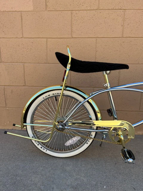 20" Lowrider Chrome/Gold Complete Bike - Image 19
