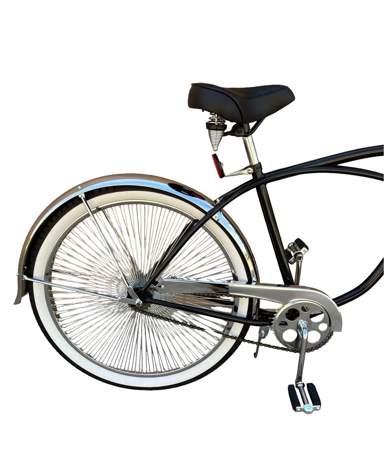 26" Lowrider Complete Bike Black/Chrome - Image 10