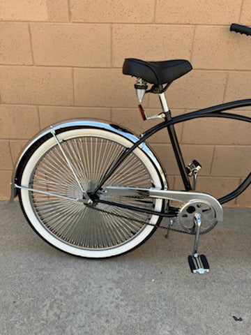 26" Lowrider Complete Bike Black/Chrome - Image 16