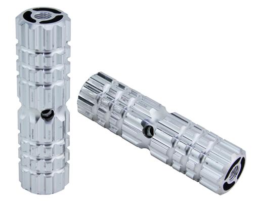 Alloy Pegs 661 24/26t W=1.10" L=4 1/2" Old School BMX, Lowrider, Cruiser, Chopper - Image 2