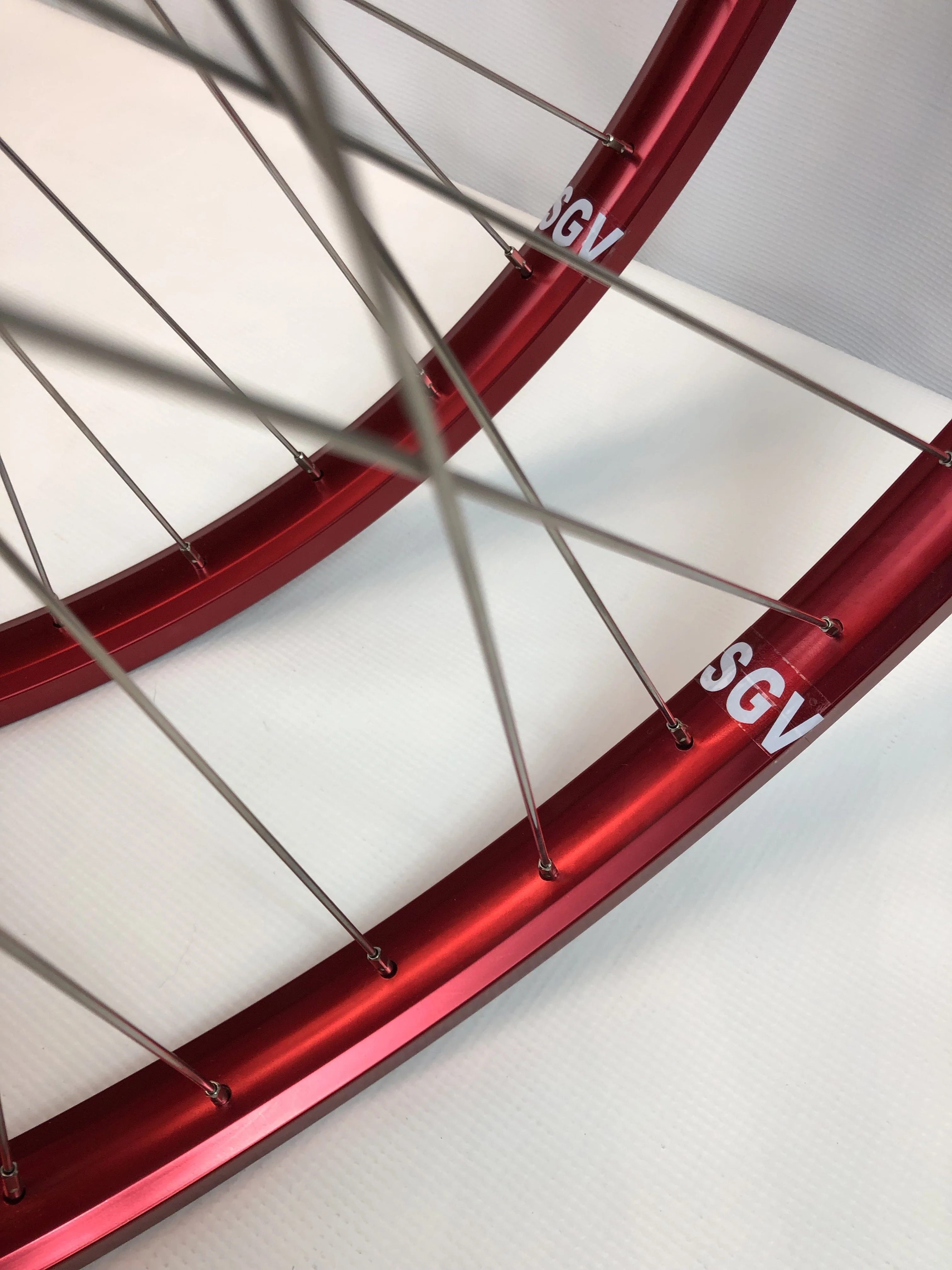 BMX 24 x 1.75" Bicycle Front & Rear Wheel set Double Walls Sealed Bearing - Image 12