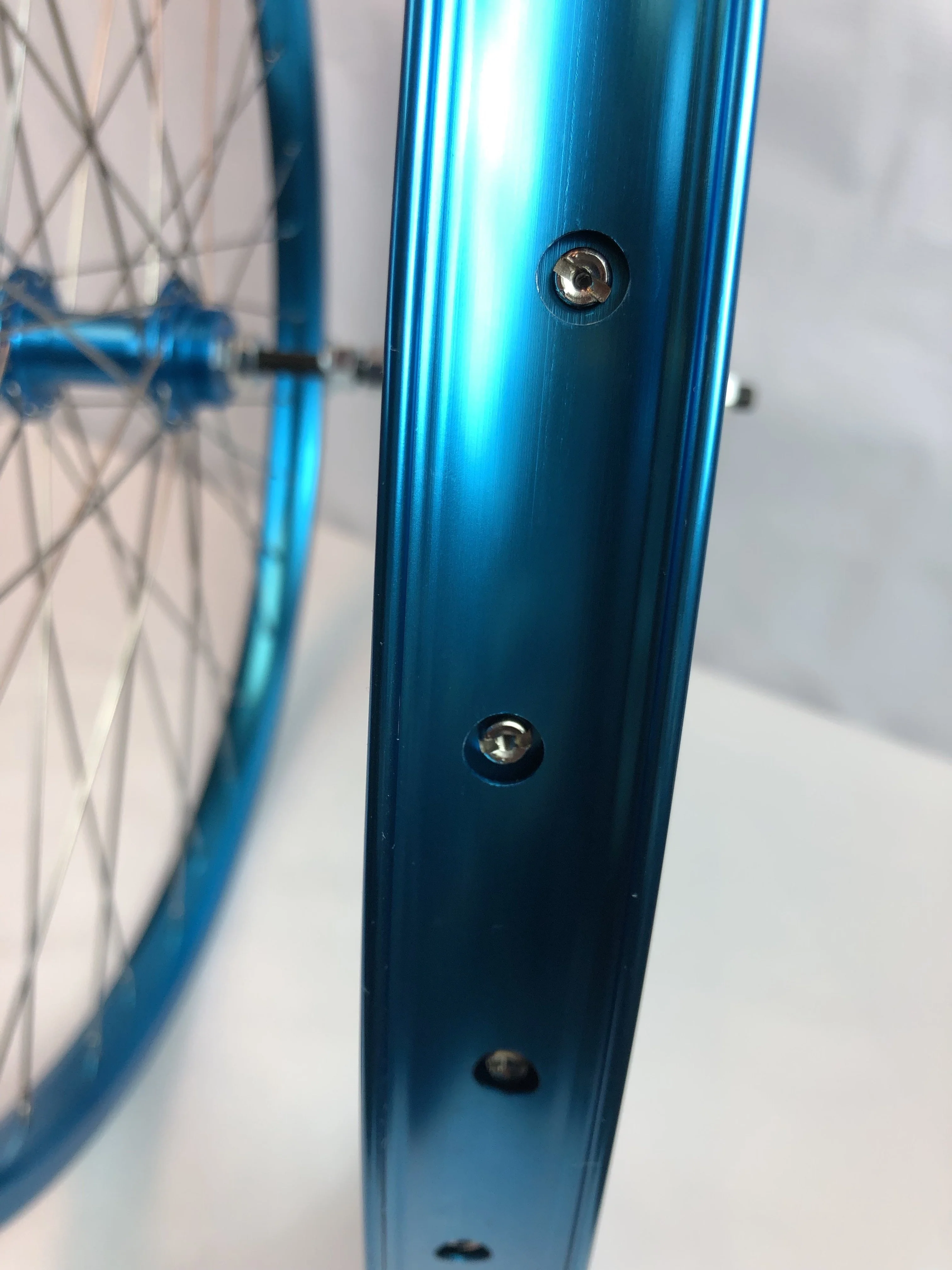 BMX 24 x 1.75" Bicycle Front & Rear Wheel set Double Walls Sealed Bearing - Image 18
