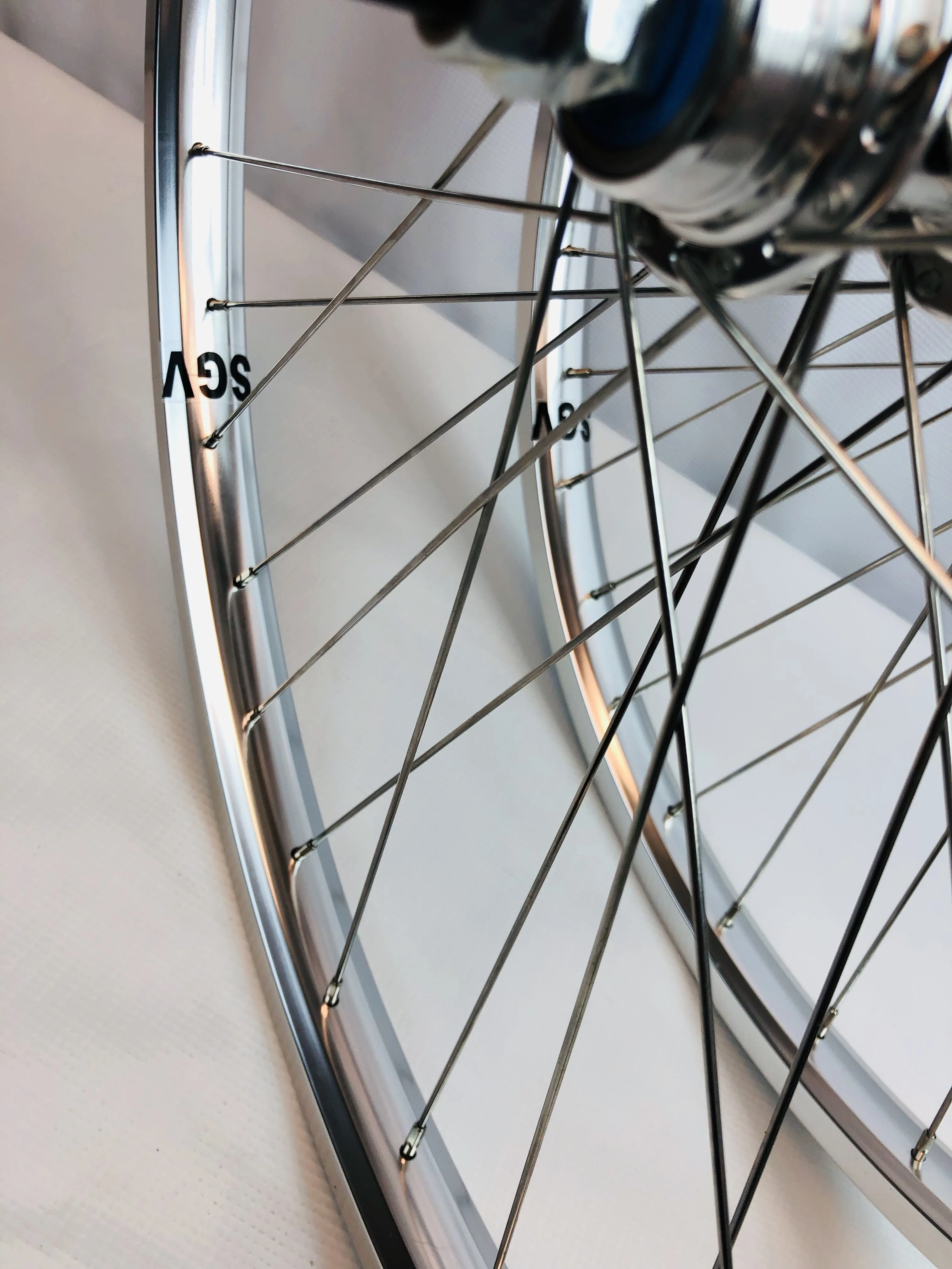 BMX 24 x 1.75" Bicycle Front & Rear Wheel set Double Walls Sealed Bearing - Image 31