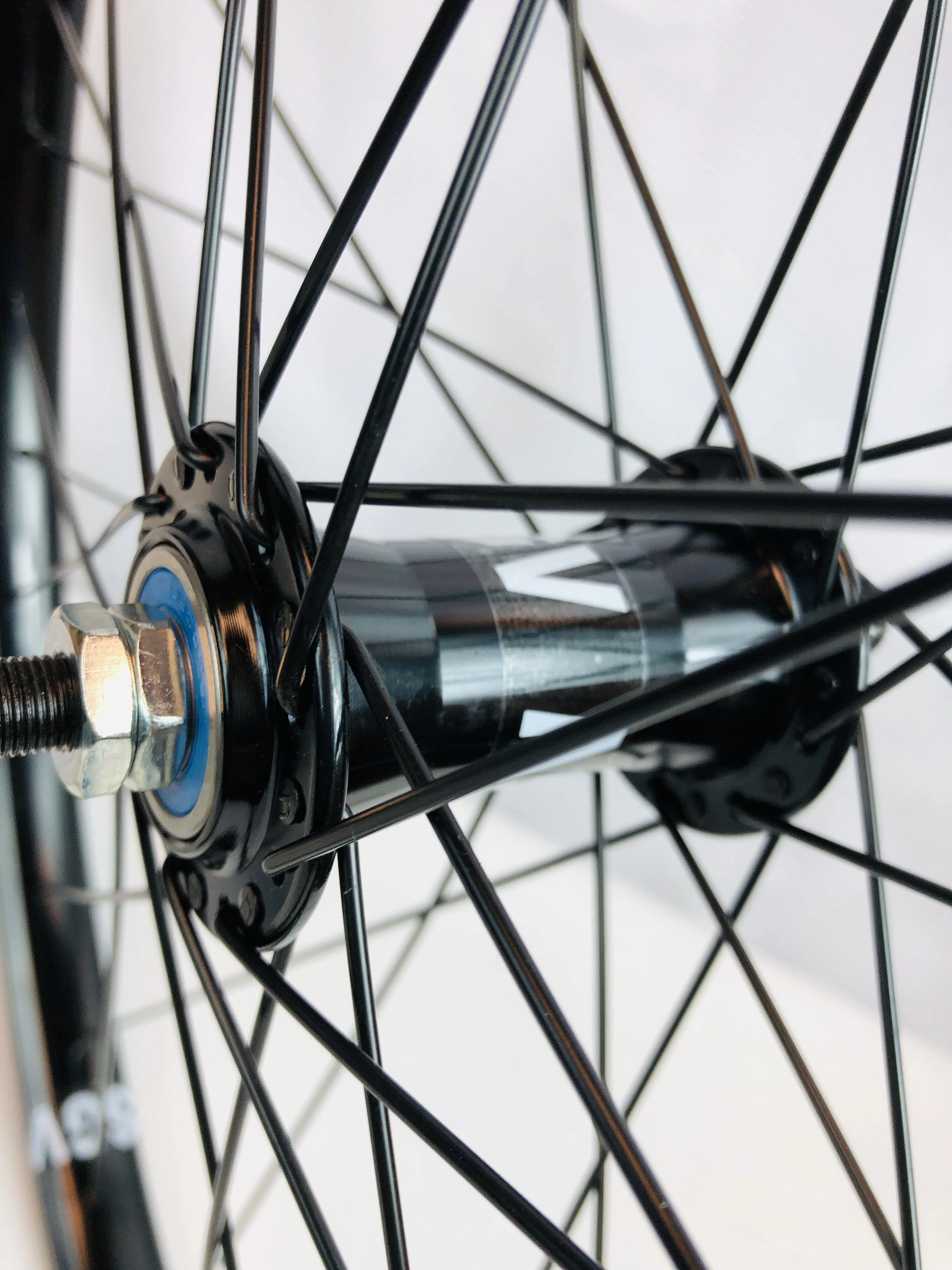 BMX 26 x 1.75" Bicycle Front & Rear Wheel set Double Walls Sealed Bearing - Image 23