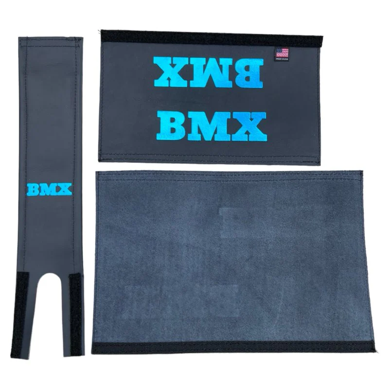 BMX Pad sets Anodized Blue - Image 2