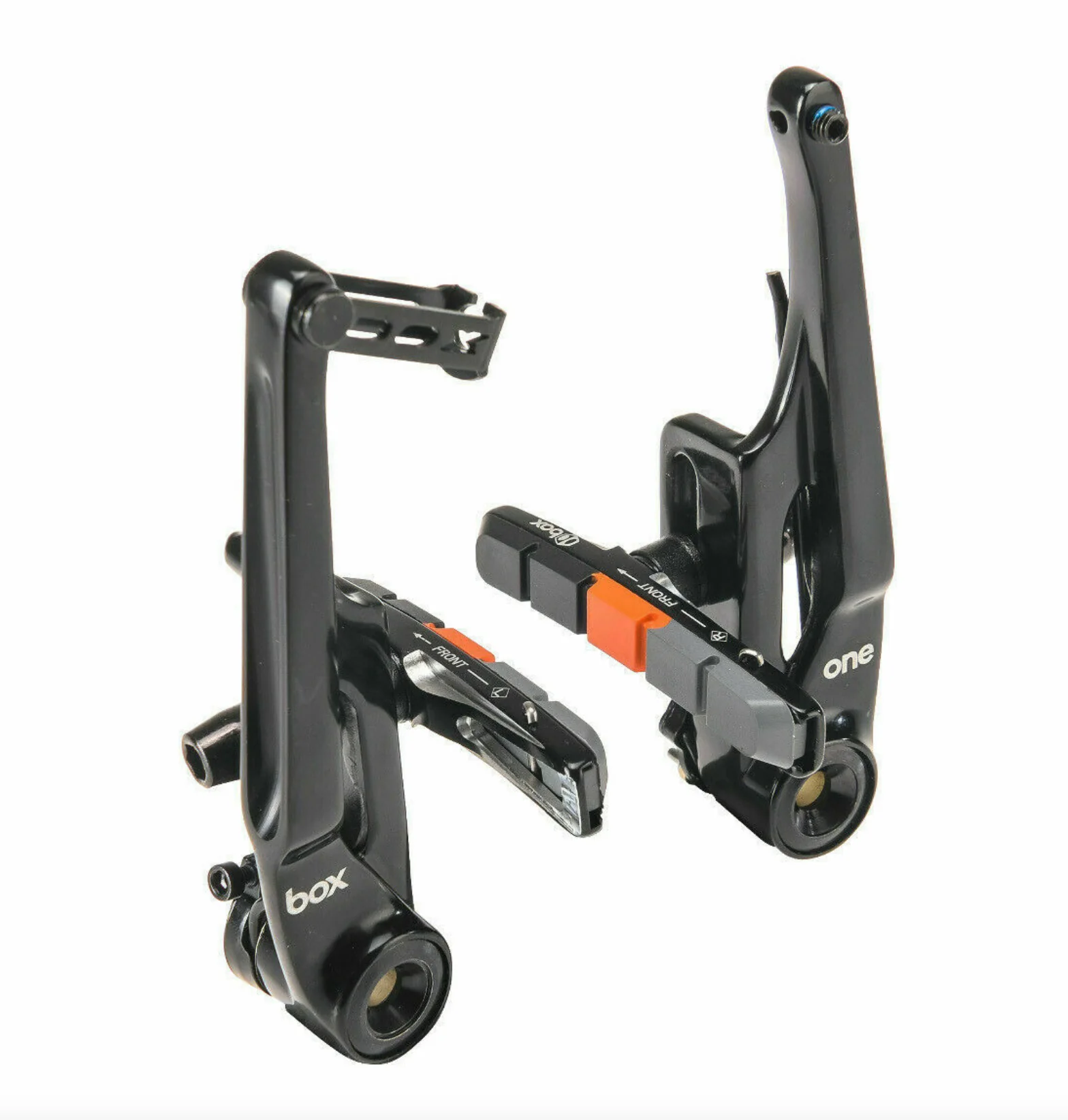 Box Components One BMX Bike Linear Pull V-Brakes - 85mm - Black