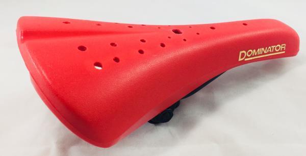 Viscount Dominator BMX Seat Red Old School BMX Bicycle Seat - Image 4