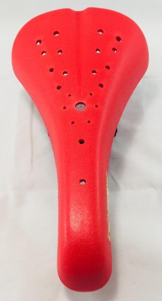Viscount Dominator BMX Seat Red Old School BMX Bicycle Seat - Image 5