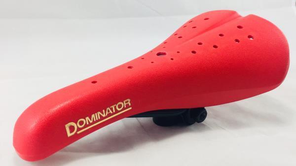 Viscount Dominator BMX Seat Red Old School BMX Bicycle Seat - Image 7