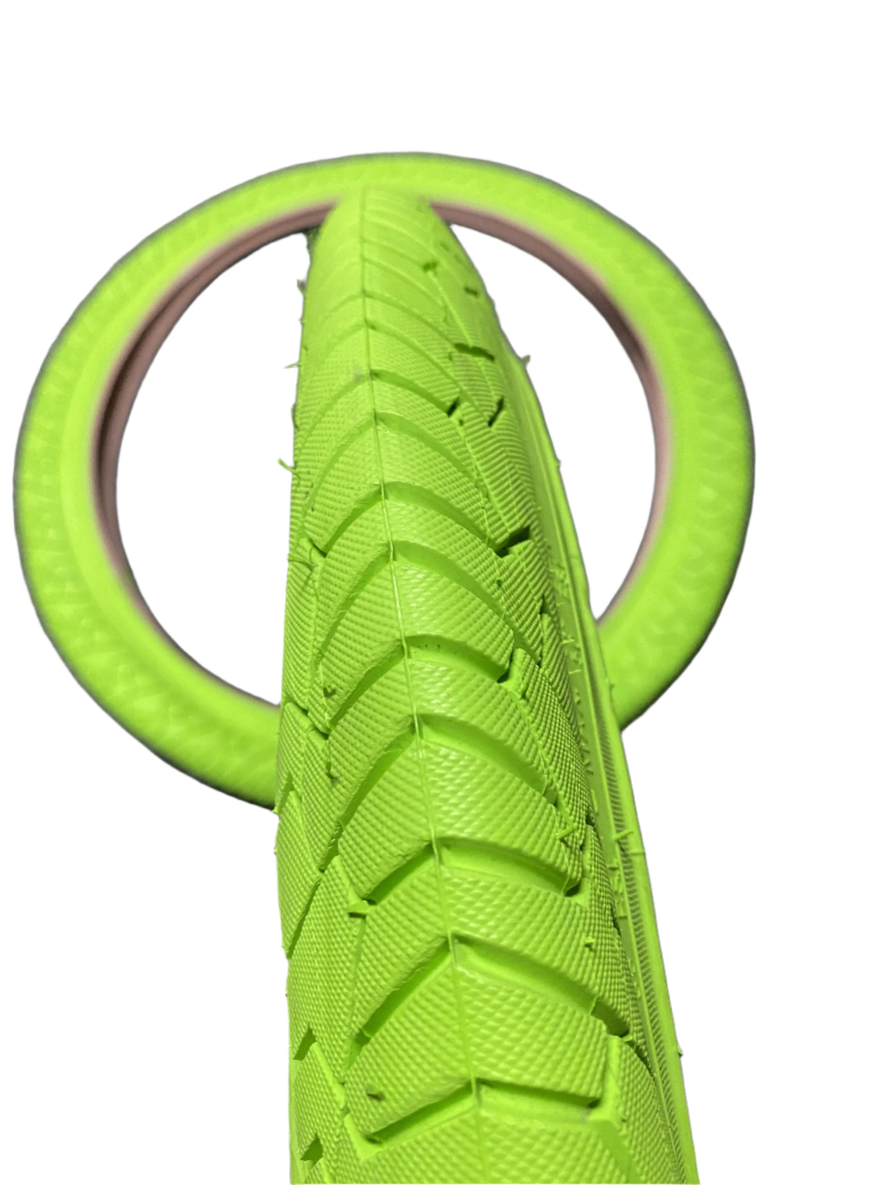 Deli 20" X 1.95" BMX Tires Lime Green - Image 3