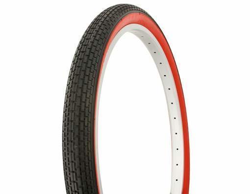 Duro Small Brick Balloon 26"x2.125" Beach Cruiser Color Bicycle Tires - Image 13
