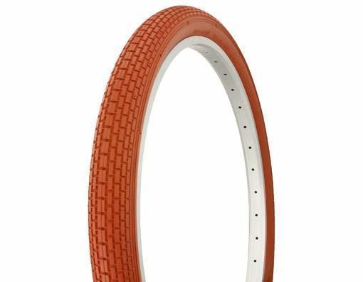 Duro Small Brick Balloon 26"x2.125" Beach Cruiser Color Bicycle Tires - Image 7