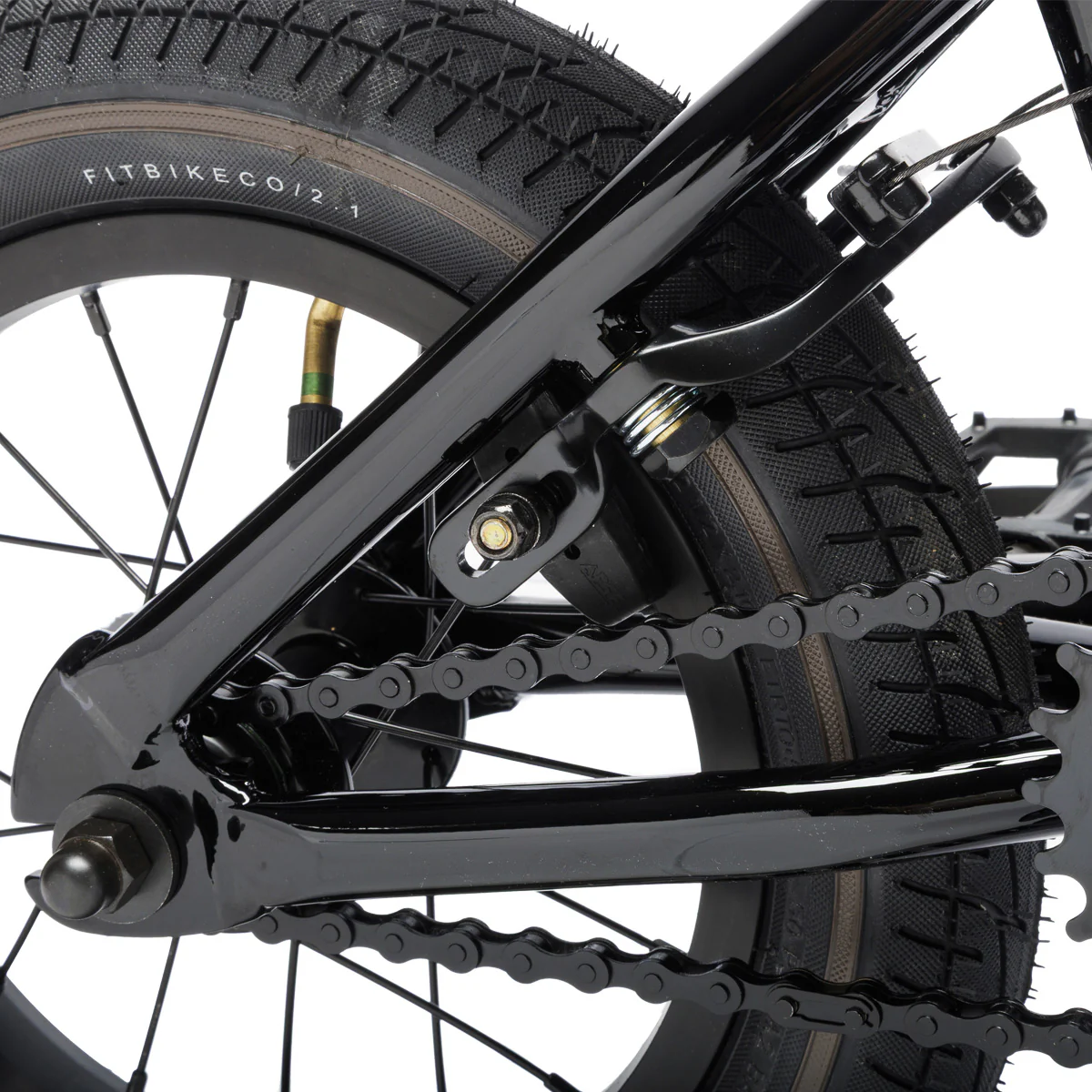 Fit Bike Co 2026 Misfit 12" BMX Bike (13" Toptube) (Black) - Image 4