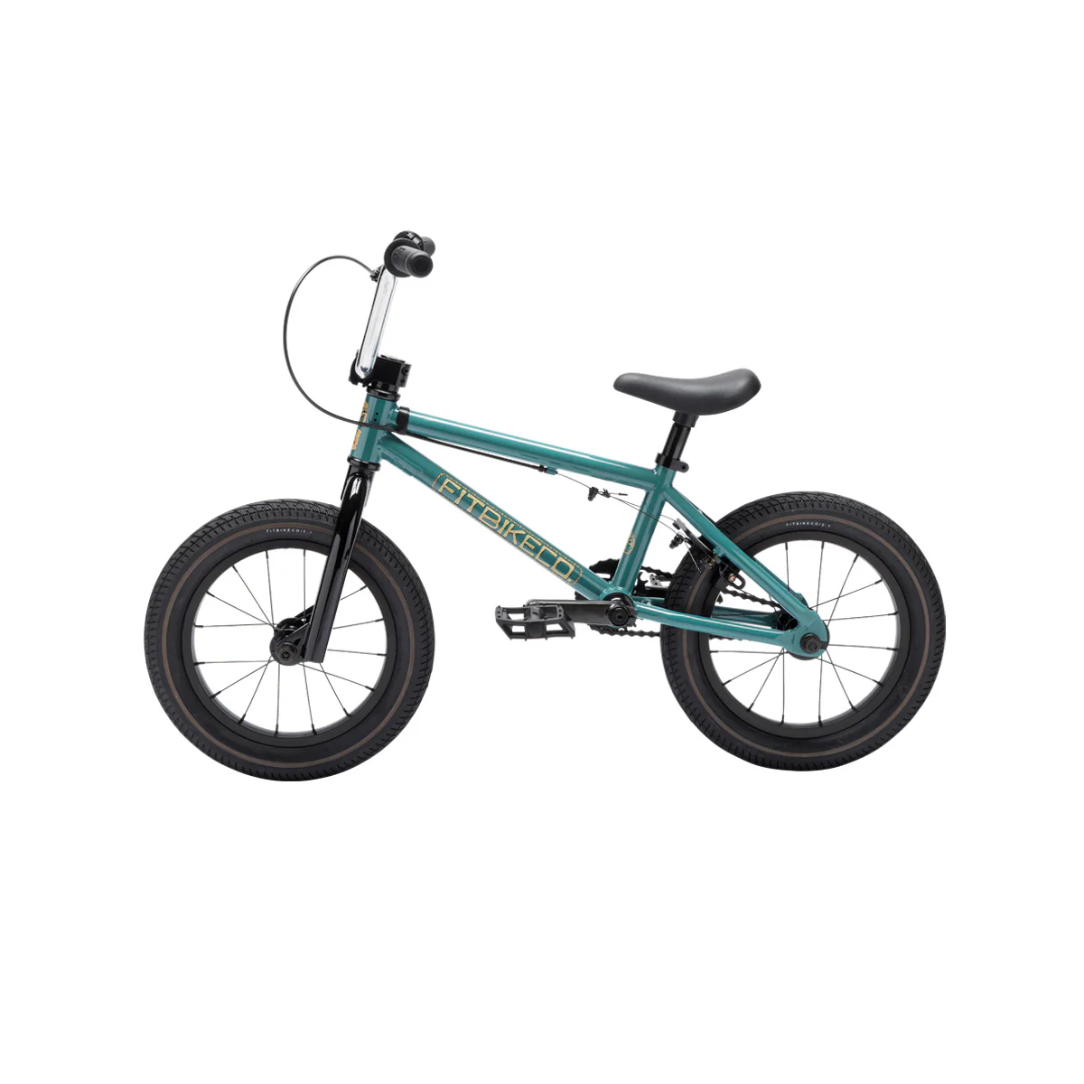 Fit Bike Co 2026 Misfit 14" BMX Bike (14.25" Toptube) (Dark Jade Green) - Image 3
