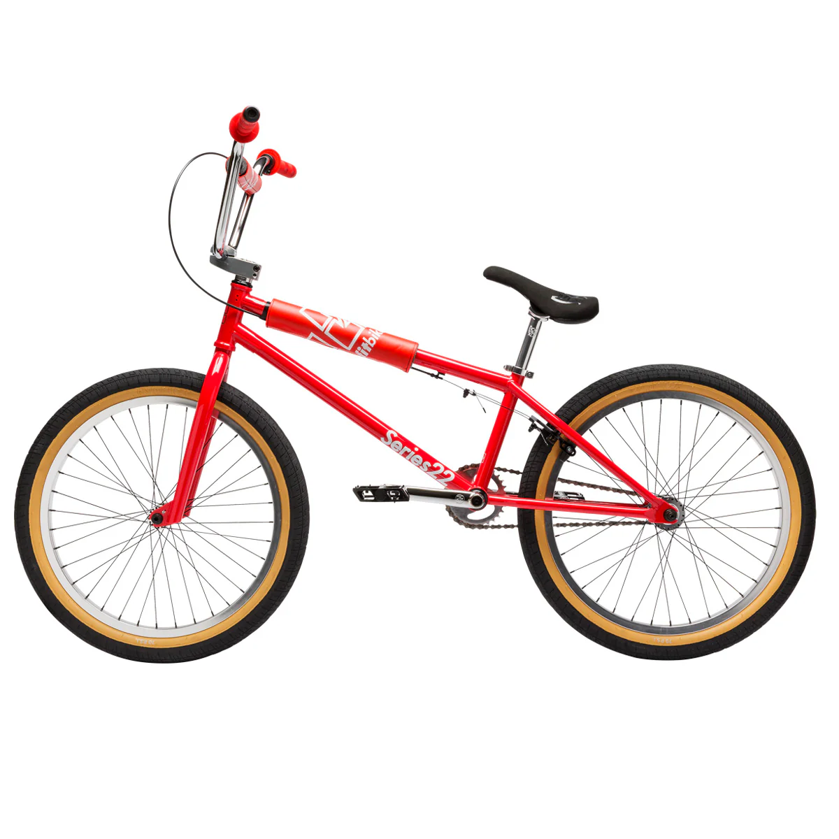 Fit Bike Co 2026 Series 22 BMX Bike (22.125" Toptube) (Red) - Image 3