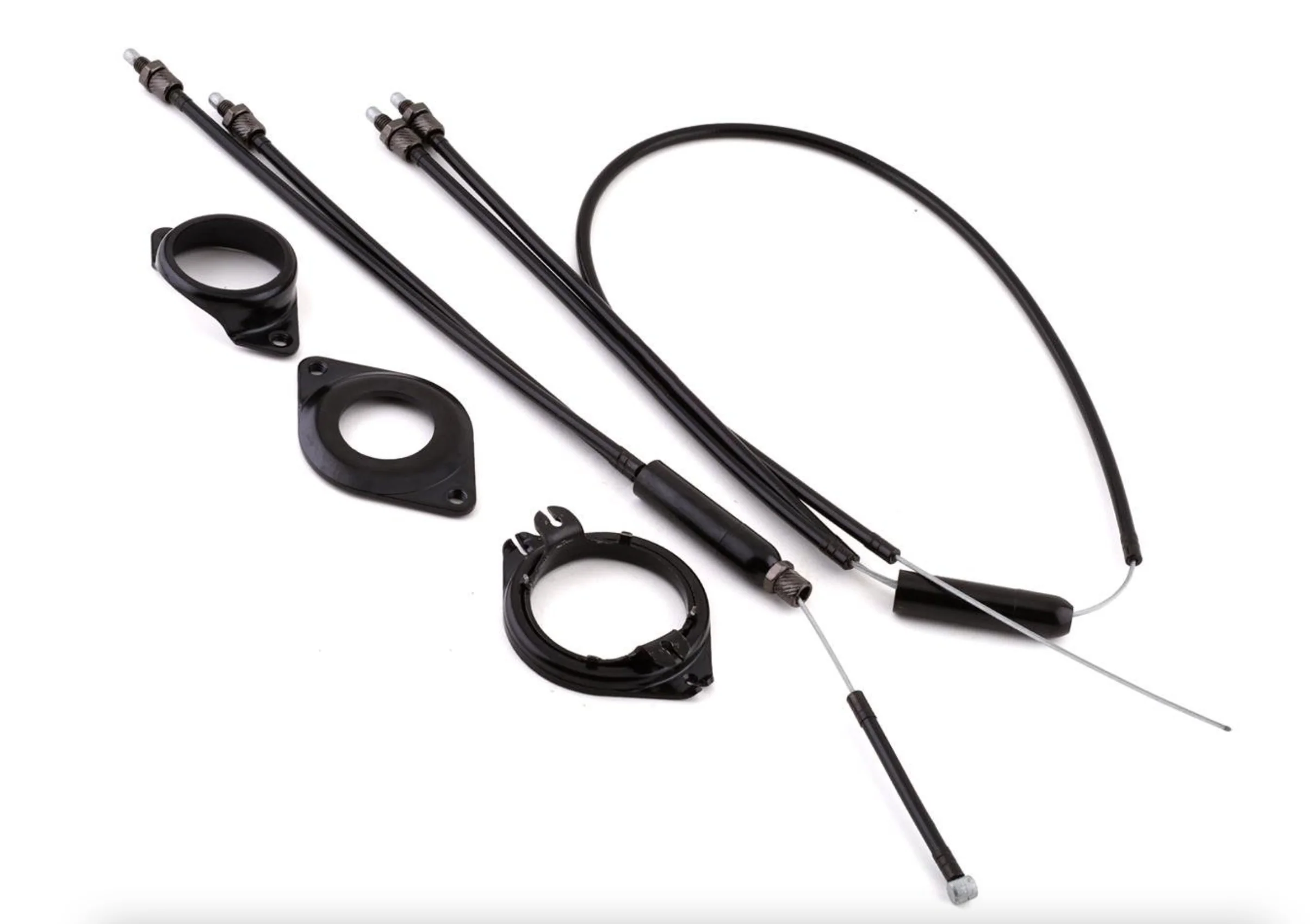 Hawkeye BMX Bike Gyro Brake Cables Front + Rear (Upper + Lower) Kit - Image 2