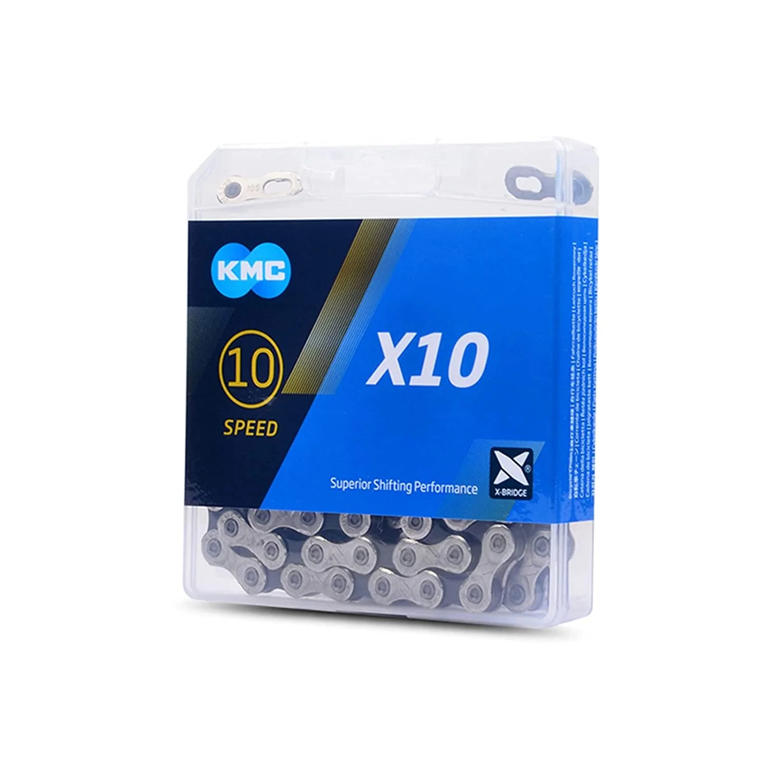 KMC X10 10 Chain 10 Speed Grey 116 links - Image 5