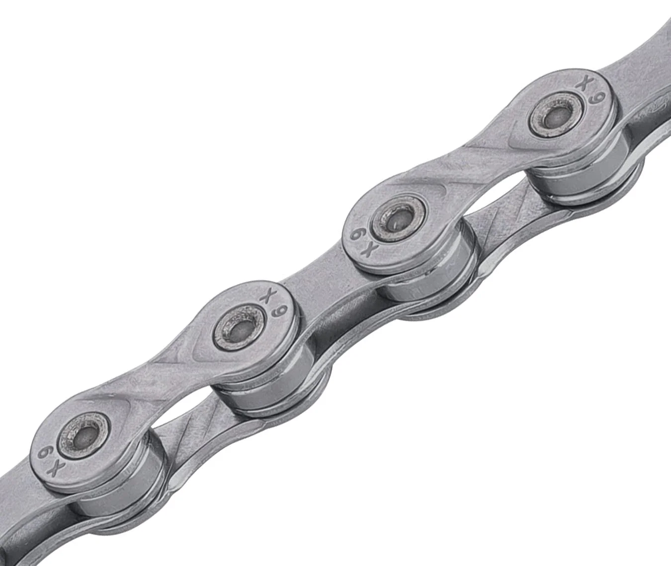 KMC x9 Chain 9 Speed Silver/Grey 116 links - Image 2