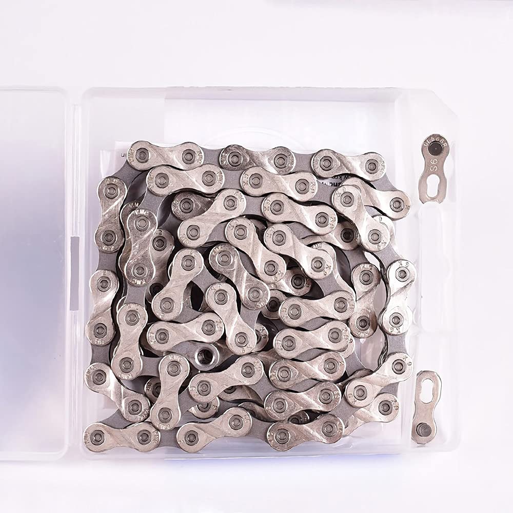 KMC x9 Chain 9 Speed Silver/Grey 116 links - Image 4