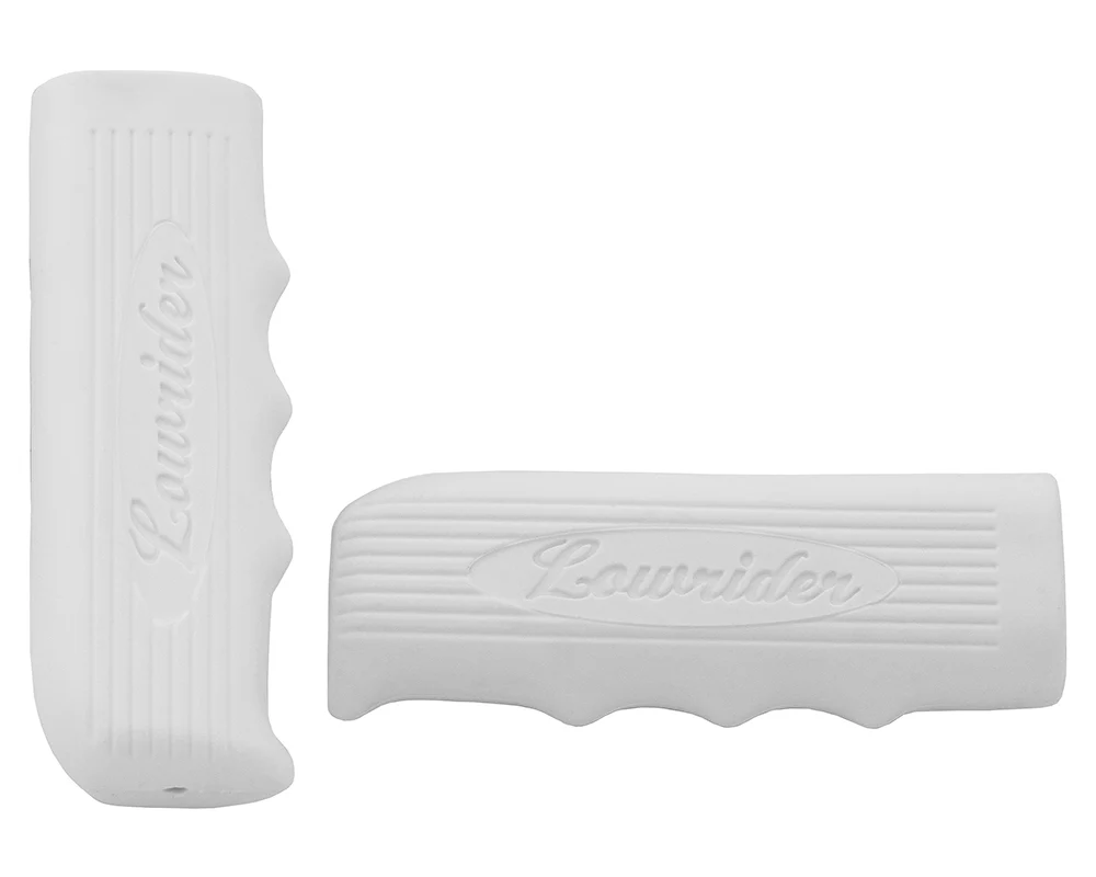 Lowrider Bike Custom Grips Kraton Rubber W/Logo - Image 2