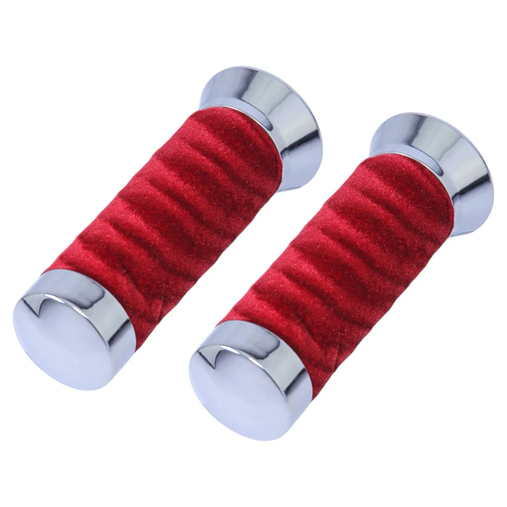Lowrider Custom Swirl Velour Grips 7/8 long 130mm - Image 10
