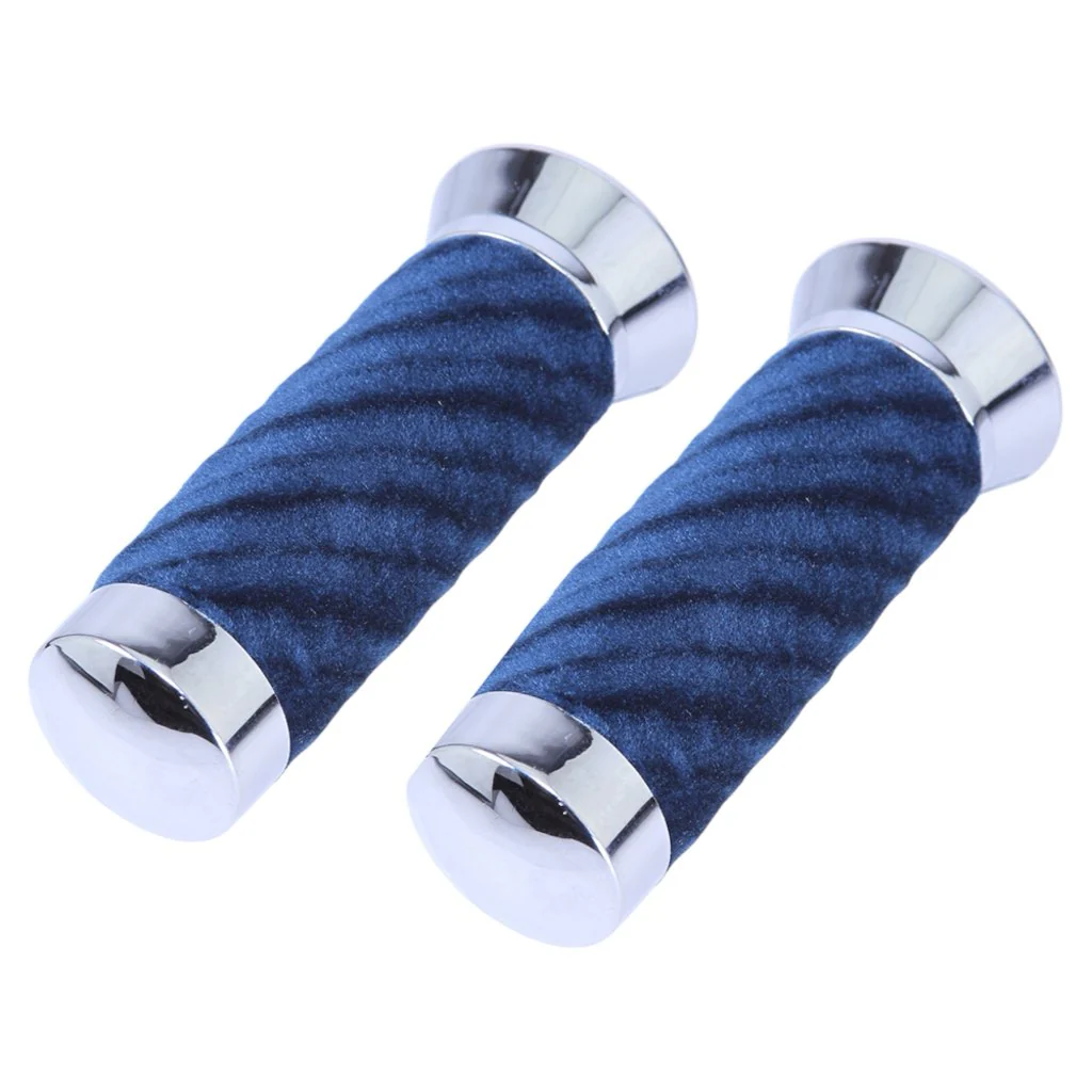 Lowrider Custom Swirl Velour Grips 7/8 long 130mm - Image 11
