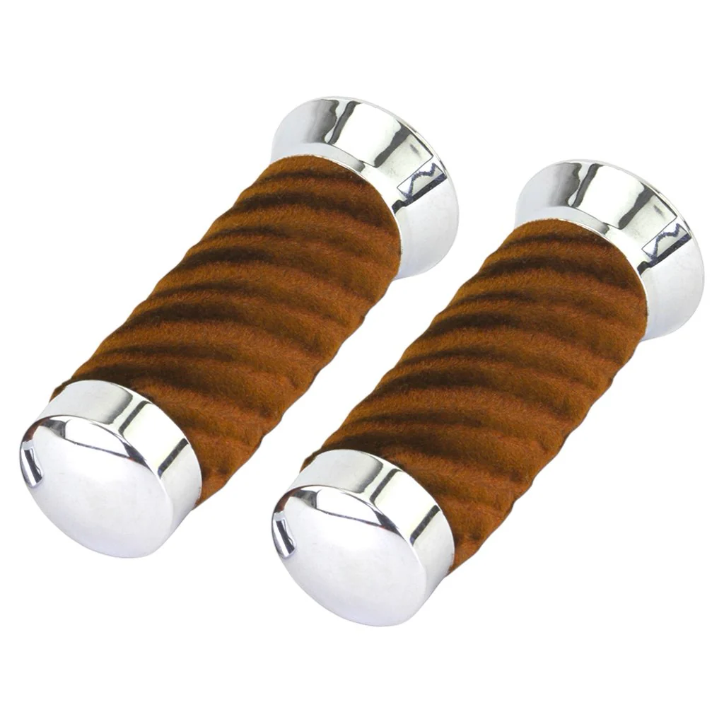 Lowrider Custom Swirl Velour Grips 7/8 long 130mm - Image 2