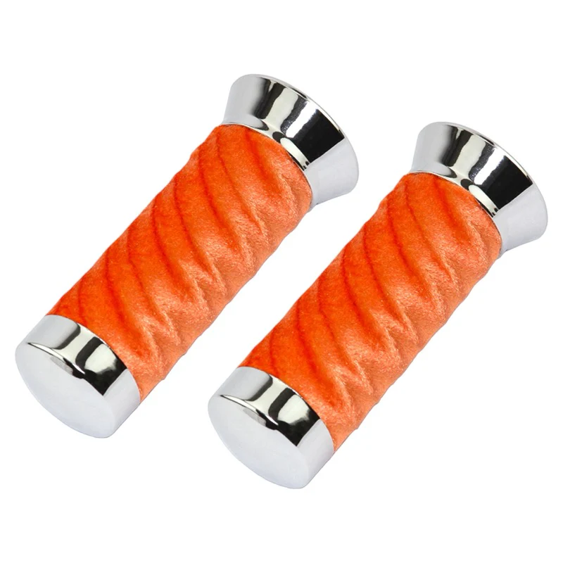 Lowrider Custom Swirl Velour Grips 7/8 long 130mm - Image 3