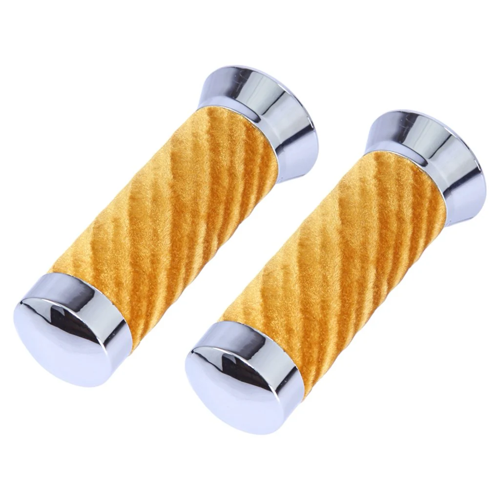 Lowrider Custom Swirl Velour Grips 7/8 long 130mm - Image 4