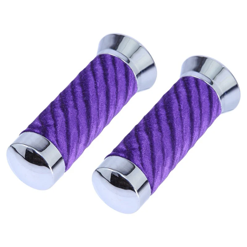 Lowrider Custom Swirl Velour Grips 7/8 long 130mm - Image 6