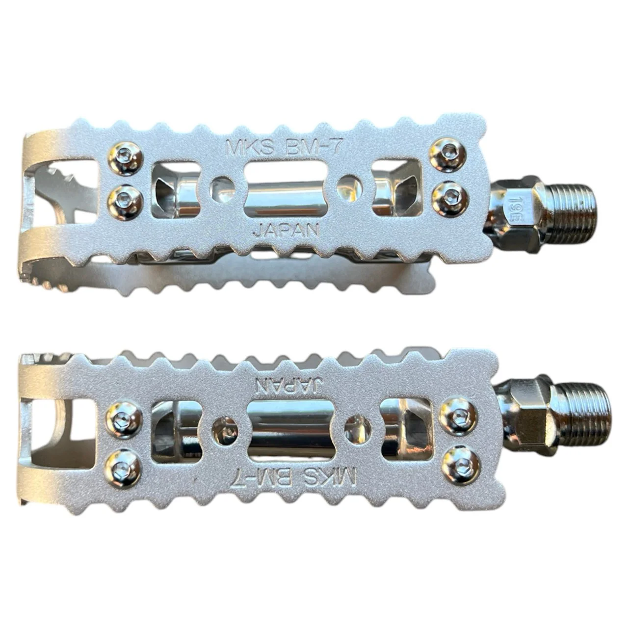 MKS BM-7 Next 70th Anniversary BMX Cage Pedals - 9/16" - Image 4
