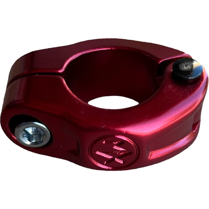 Dia-Compe MX hinged old school BMX bicycle seat post clamp - 25.4mm (1") Red , Black, Blue, White, Chrome - Image 6