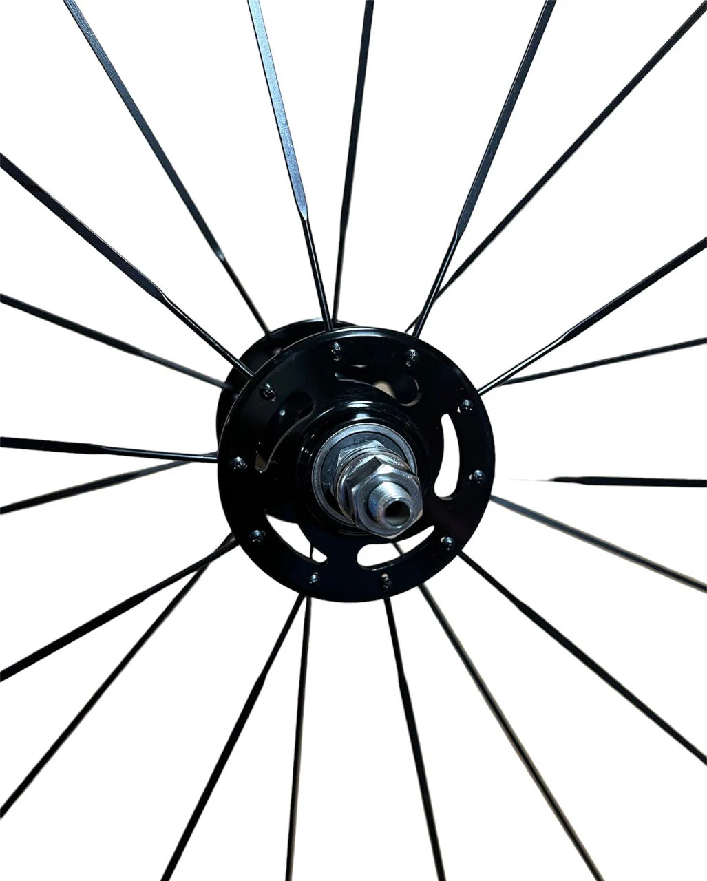 Raptor Front Wheel 100X20 Deep-V Matte Black City, Road, Hybrid - Image 3