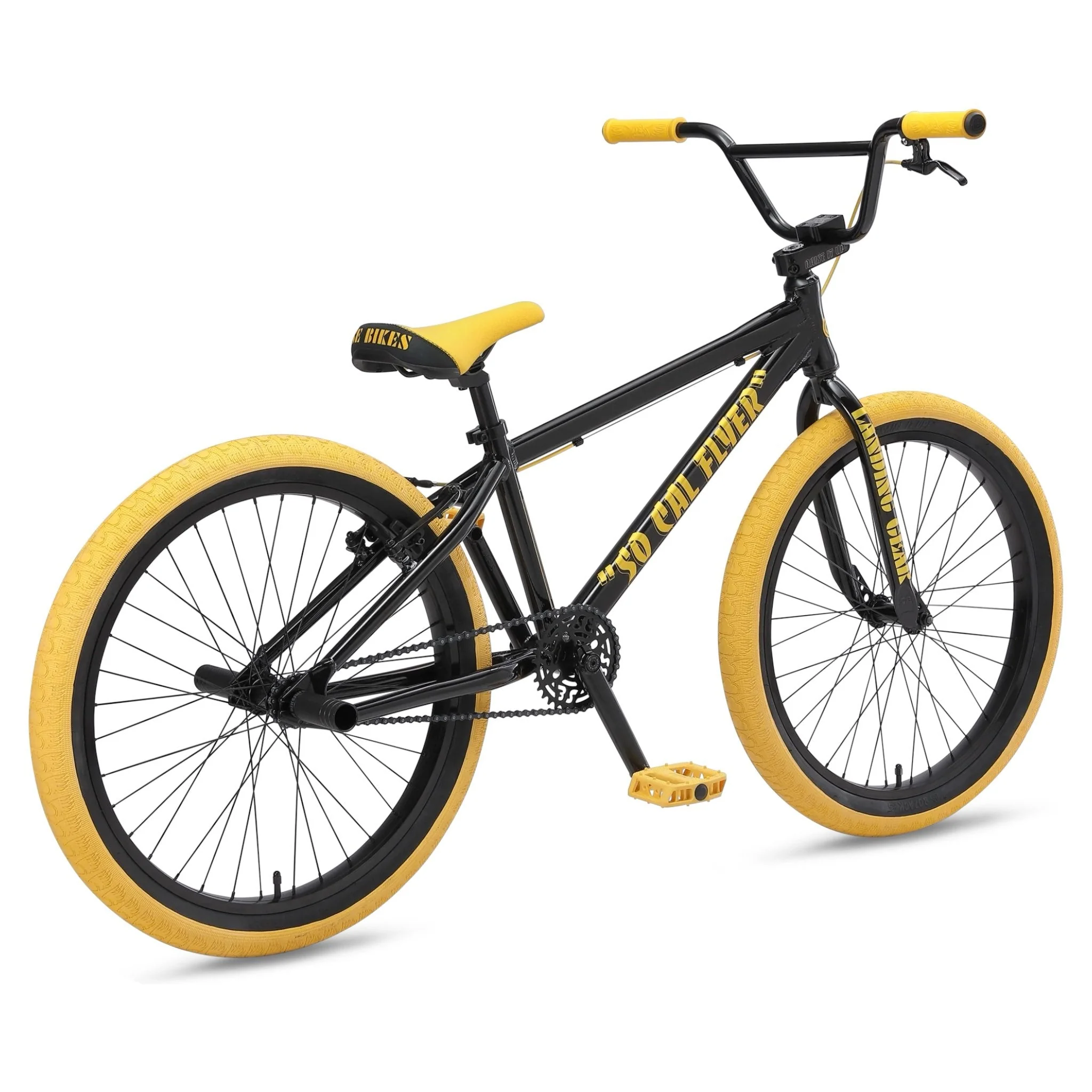 SE Bikes So Cal Flyer 24 BMX Bike Bumblebee - Image 3