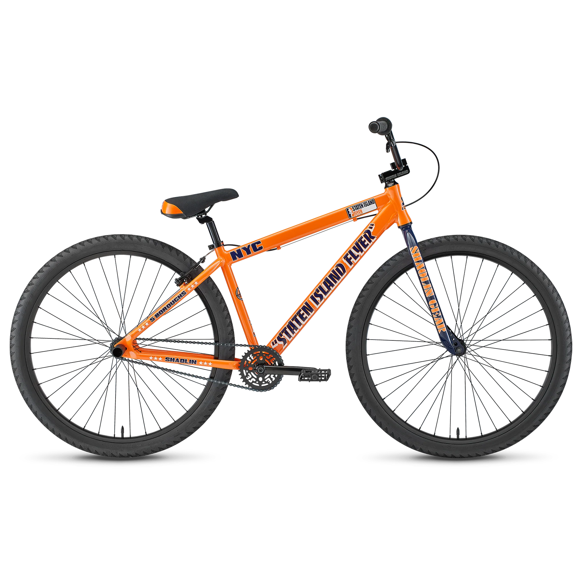SE Bikes Staten Island Big Flyer 29” BMX Bike Kung Fu Orange - Image 3