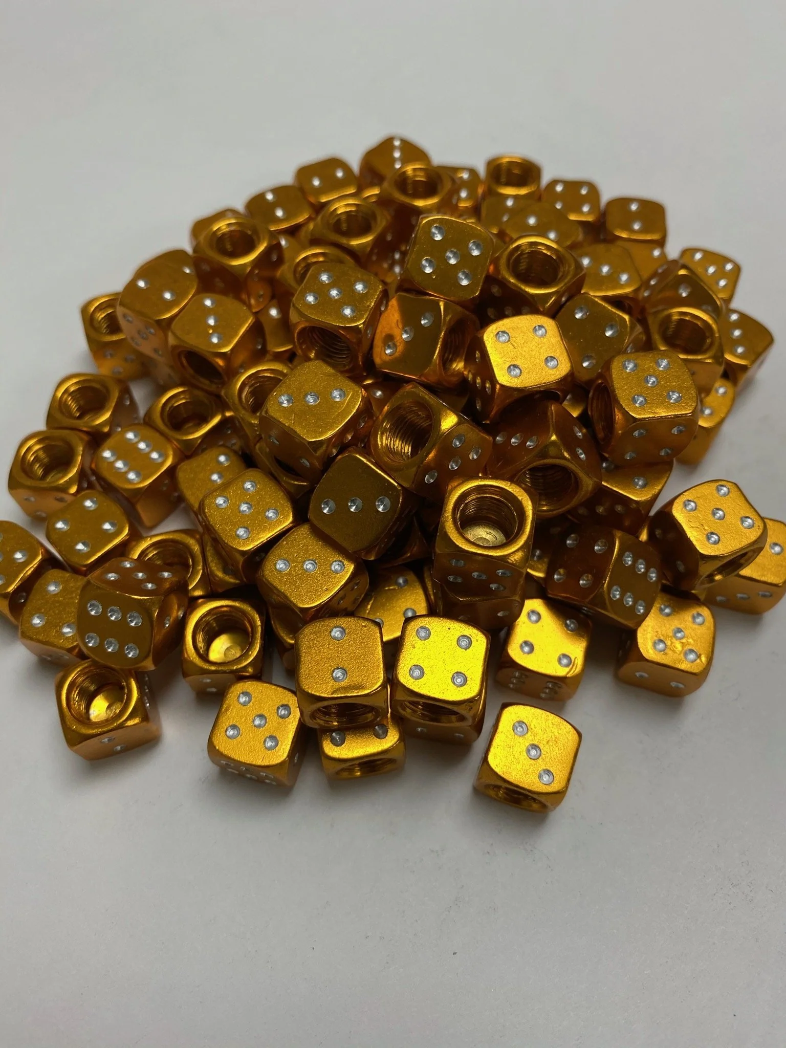 Anodized Color Aluminum Dice Valve Caps - Image 12