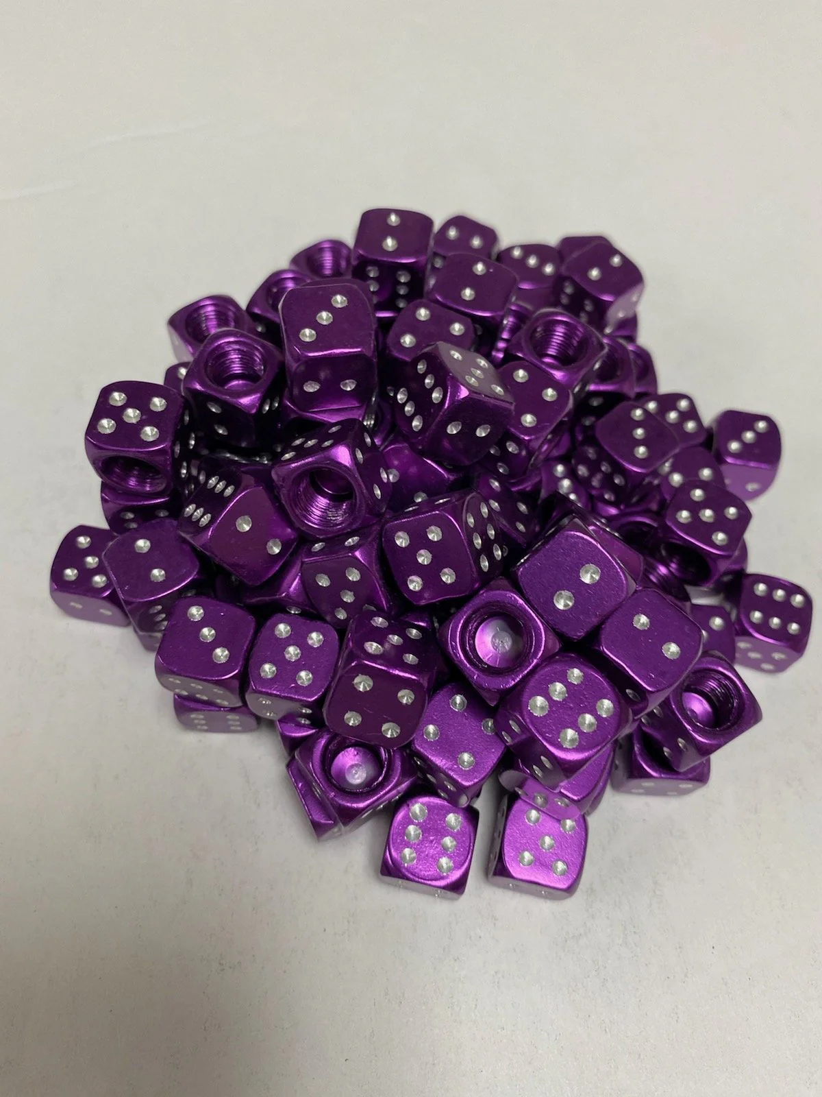 Anodized Color Aluminum Dice Valve Caps - Image 16