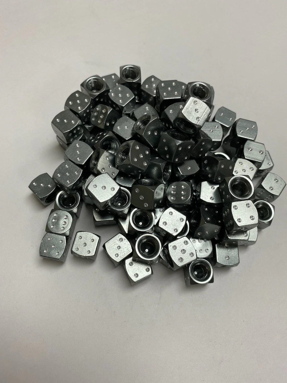 Anodized Color Aluminum Dice Valve Caps - Image 17