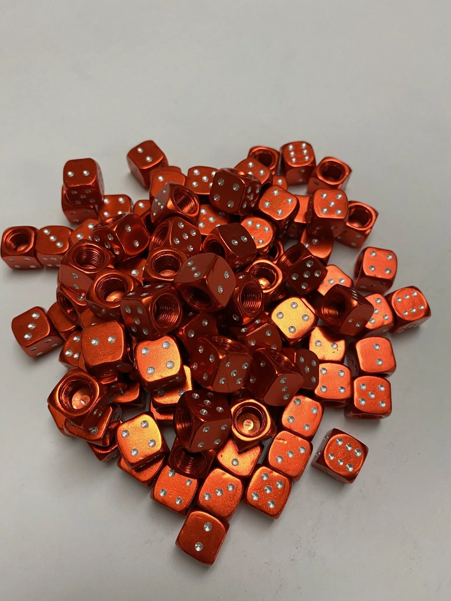 Anodized Color Aluminum Dice Valve Caps - Image 18