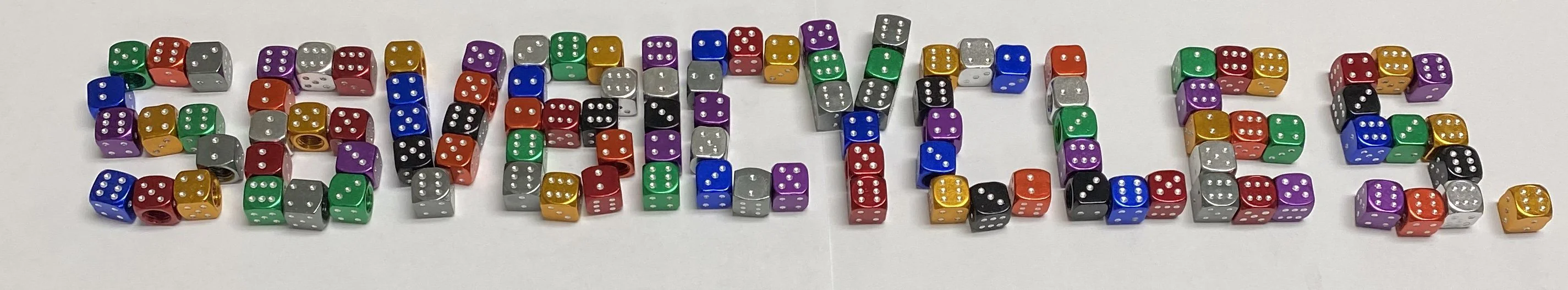 Anodized Color Aluminum Dice Valve Caps - Image 22