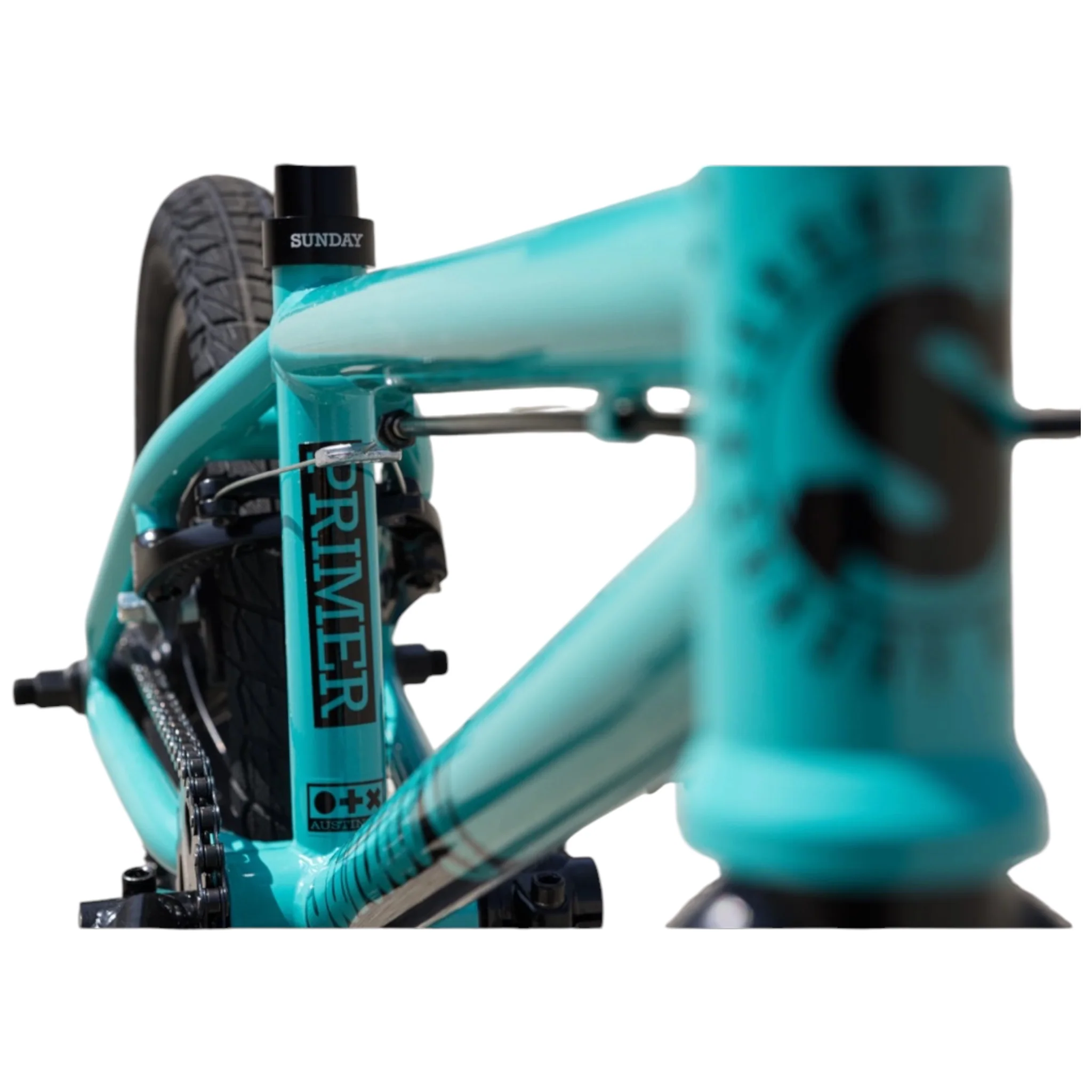 Sunday Primer 16" BMX Bike (16.5" Toptube) (Turquoise) - Image 3