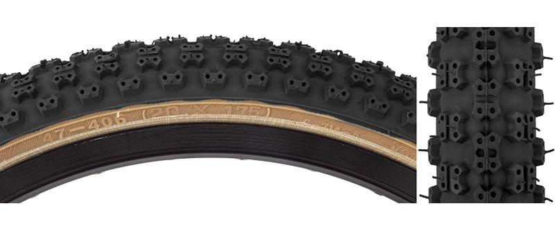 Sunlite MX3/C714 20 x 2.125" Blue/Tan Wall Tire - Image 4