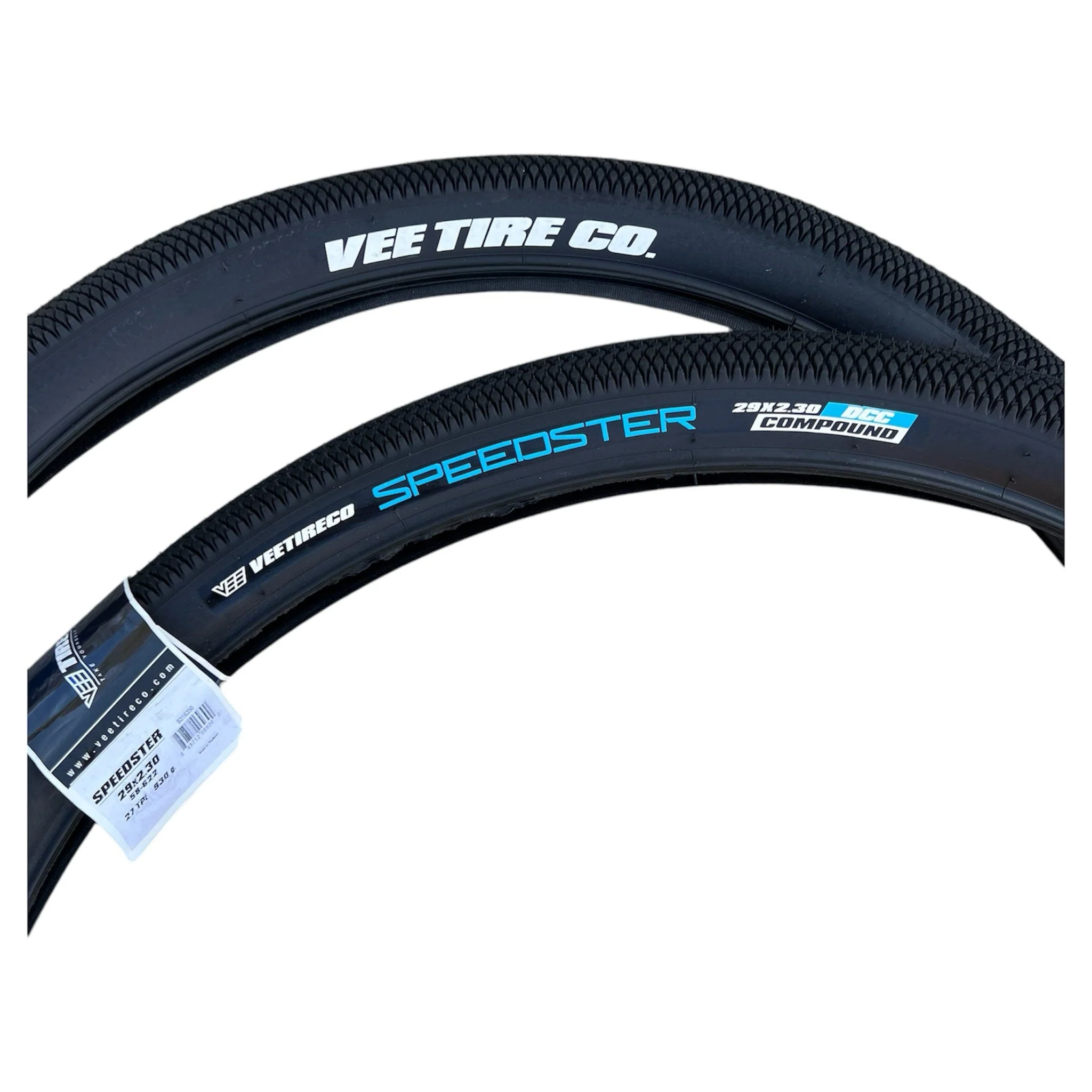 Vee Rubber Speedster Bicycle Tire 29" x 2.1 White Wall - Image 10