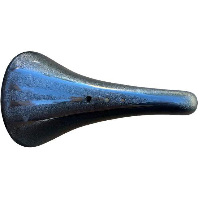 Velo Plastic BMX Seat Black Old School BMX Bicycle Saddle - Image 3
